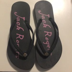 Jack Rogers flip flops - never worn- size 6